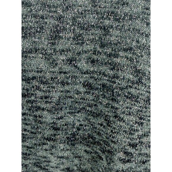 Juicy Couture Blue & Silver Metallic Ombre Cold Shoulder Knit Top Glam Croquette - Picture 3 of 13